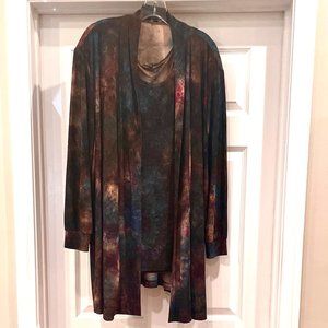 MUST SEE - Vikki Vi print kimono jacket and shell